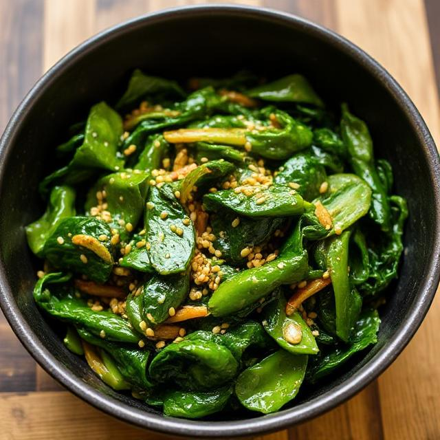 Garlic-Braised Greens: A Flavorful and Nutritious Side Dish